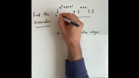 GMAT/ CAT/ GRE/ SAT: Finding remainder for an expression: Part 2