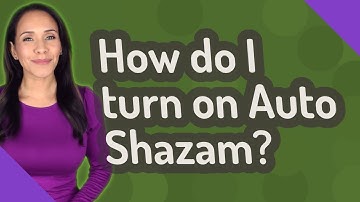 How do I turn on Auto Shazam?
