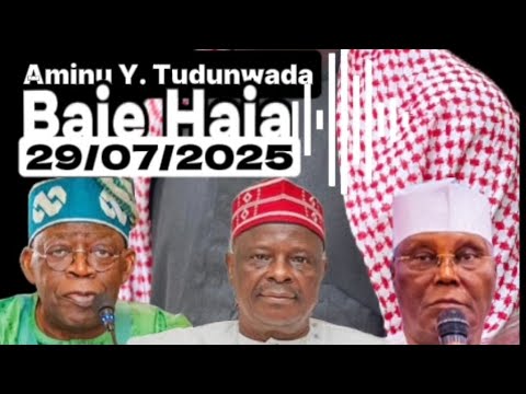 Baje Haja Aminu Yahaya Tudunwada 29 07 2025 Dan Uwa Rano 