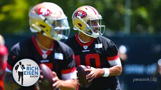 NFL Films’ Greg Cosell: How 49ers’ Lance vs Jimmy G QB Competition  Plays Out | The Rich Eisen Show