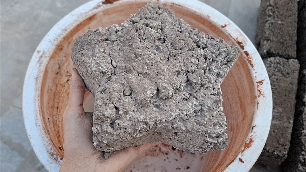 New video Black charcoal dry&water crumbling satisfying
