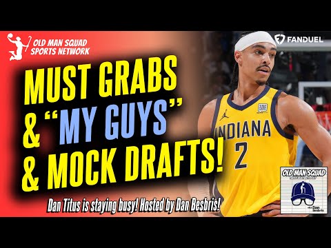 4 Must Drafts & "My Guys," Mid-Round Steals & 9-Cat Fantasy Draft Recap with Yahoo's Dan Titus