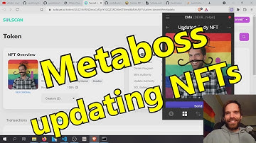 How to UPDATE NFT metadata [Solana Tutorial] - Jan 13th 