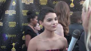 Brianna Hildebrand Interview at the 2017 Saturn Awards