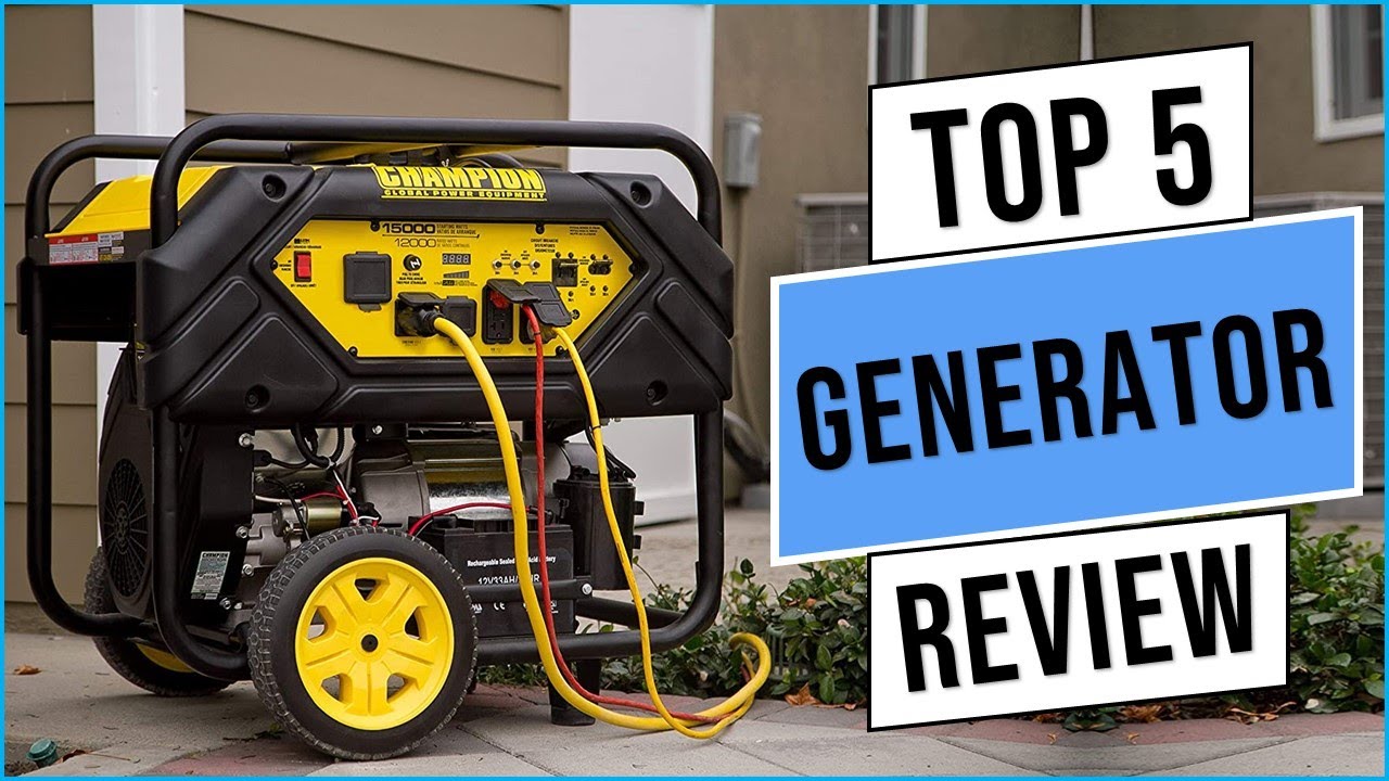 Top 5 Best Generators 2023 YouTube