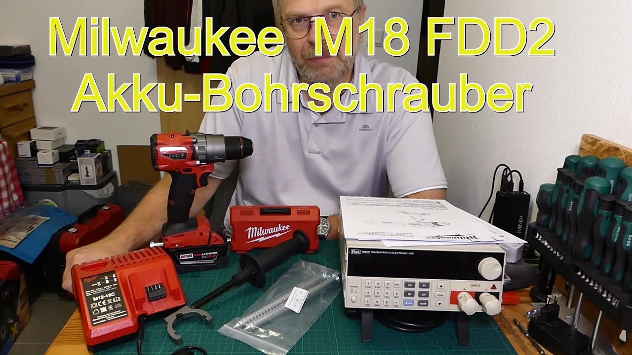 Milwaukee M18 FDD2 Akku Bohrschrauber - Drehmoment - Service -  Privatnutzer? - YouTube