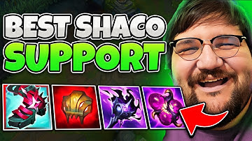 MY BEST SHACO SUPPORT GAME OF THE YEAR!! (SO MANY HILARIOUS OUTPLAYS)
