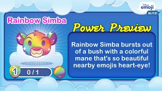 RAINBOW SIMBA (L1) - The Lion King - Disney Emoji Blitz - V77 screenshot 5