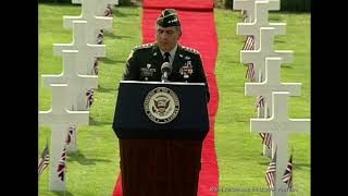 "We will be worthy . . . the deaths of your buddies not in vain." Commander NATO to 8th AF Veterans