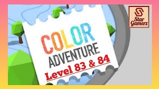 Color Adventure : Level 83 & 84 | Draw the Path & Pass All Tricky Obstacles in this 3D Game screenshot 4