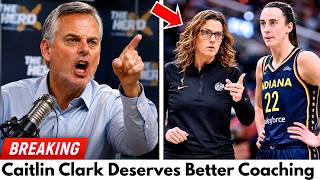 “This Coaching Is FAILING Caitlin Clark!” — Colin Cowherd GOES NUCLEAR!