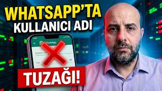 TGRT Haber | Prof. Dr. Ali Murat Kırık | WhatsApp'ta kullanıcı adı nasıl alınır? Bu tuzağa dikkat! screenshot 4