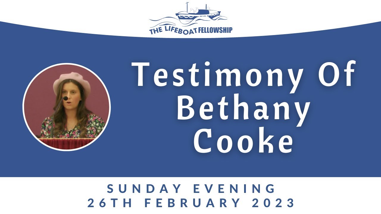 Testimony Of Bethany Cooke