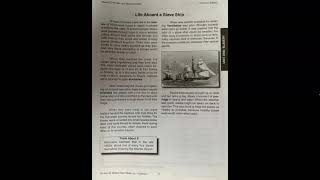 Life aboard a slave ship