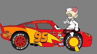 Lorna Terrible Mouse Meets Lightning Mcqueen Cars 1 Stick Nodes Animation