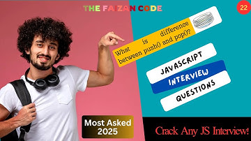 Push versus Pop in JavaScript | JS-arraymethoden uitgelegd voor interviews