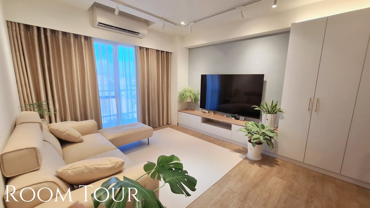 新家開箱上集！竹北室內30坪3房2廳2衛全屋自己設計💪人生夢想達成😍Room Tour