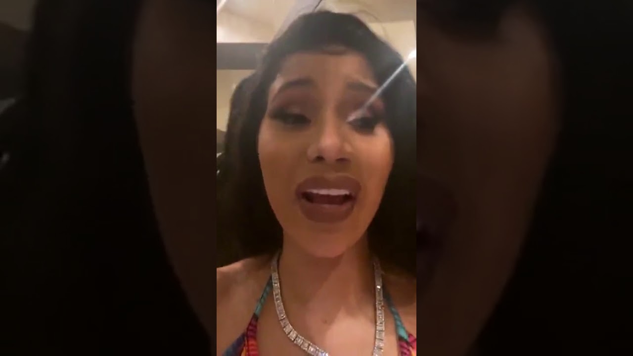 Cardi B Live Stream, October 21, 2020