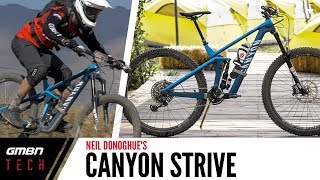 Neil Donoghue's Canyon Strive | GMBN Tech Pro Bike Check