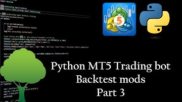 Python MT5 trading robot - backtesting part 3
