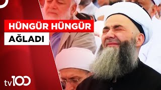 Cübbeli Ahmet Hocası Mahmut Efendinin Cenazesinde Gözyaşlarını Tutamadı