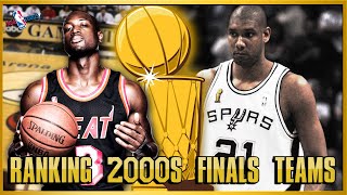 Ranking NBA Championship Teams From The 2000s (NBA 2000s)