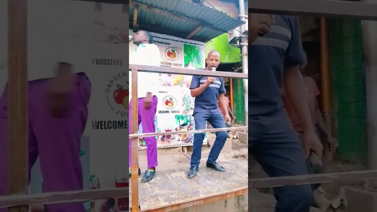 Live in streets Nairobi Kikomba market Number saba