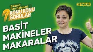 Konu Konu Sorular - 8Sınıf Fen Bilimleri Soru Çözümü - Basit Makineler - Makaralar - Lgs 2024