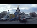 . Москва-Кремль-Дубровка. Поездка на автомобиле. 9 апреля 2021 г.