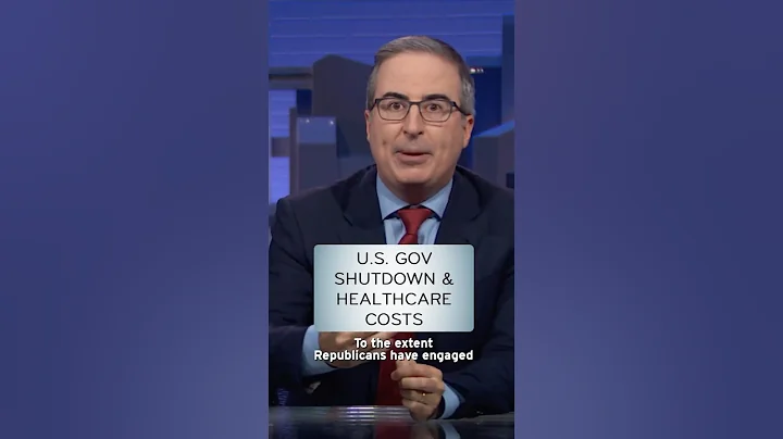 U.S. Government Shutdown & Healthcare Costs #lastweektonight