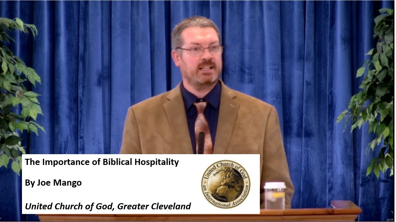 Sermon - The Importance of Biblical Hospitality - YouTube