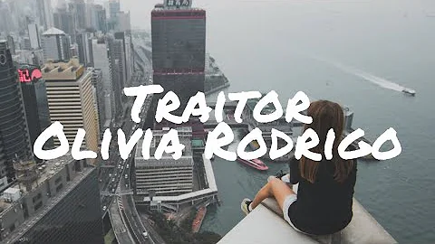 Olivia Rodrigo - Traitor - Clean (Lyric Video)
