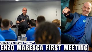 BREAKING! Enzo Maresca Meets Chelsea Players At Cobham! Dewsbury-Hall To Chelsea Confirmed.