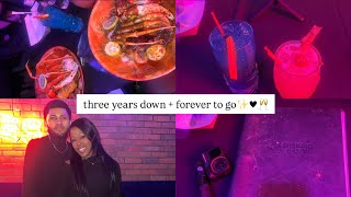 celebrate our third anniversary w us ✨🖤🥂
