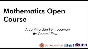 Algoritma Pemrograman - Control Flow - C++