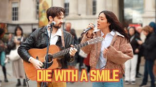 You Won’t Believe These Voices On The Street Bruno Mars & Lady Gaga - Die With A Smile Resimi
