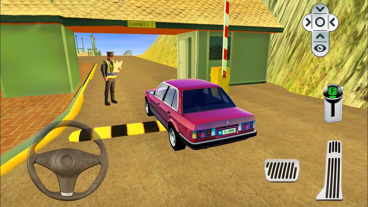 BMW In Island Roads Driving Simulator #15 - 6 Vehicles Downhill Drive - Android Gameplay