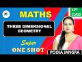 Three Dimensional Geometry | Class 12 NCERT | Class 12 Maths one shot | By Pooja Jangra