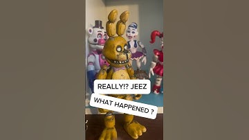 WHAT HAPPENED TO SPRINGBONNIE!?😭 #shorts #fnaf #meme #trend #springtrap #scraptrap