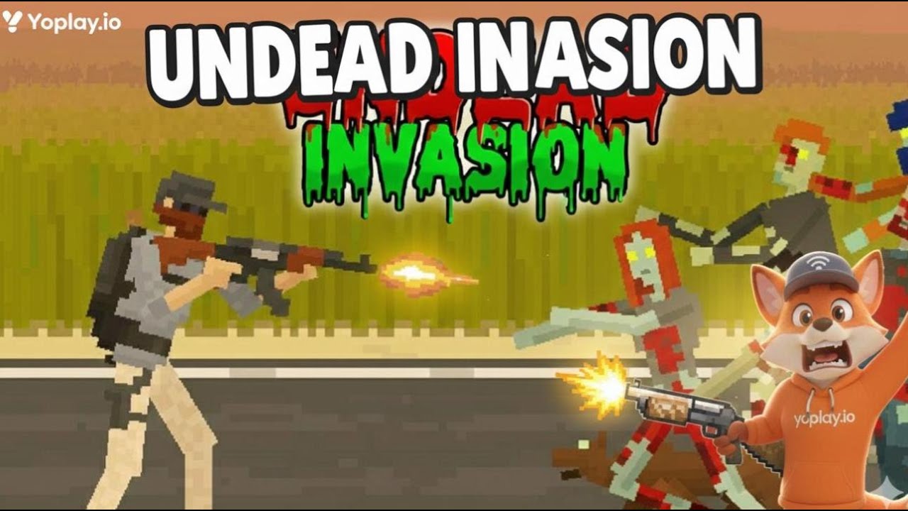 Yoplay io UNDEAD INVASION TUTORIAL: HOW TO SURVIVE AND CHOOSE THE BEST WEAPON FOR BEGINNERS