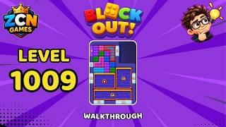 Block Out Level 1009 Walkthrough | Full Solution