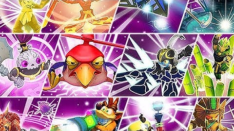 ALL 31 Senseis SOUL GEM attacks Compilation | Skylanders Imaginators