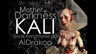 Handmade doll Mother of Darkness Kali / tutorial how to make a doll