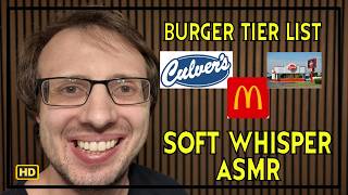 Best Soft Whisper ASMR for Relaxing | Burger Tier List screenshot 3