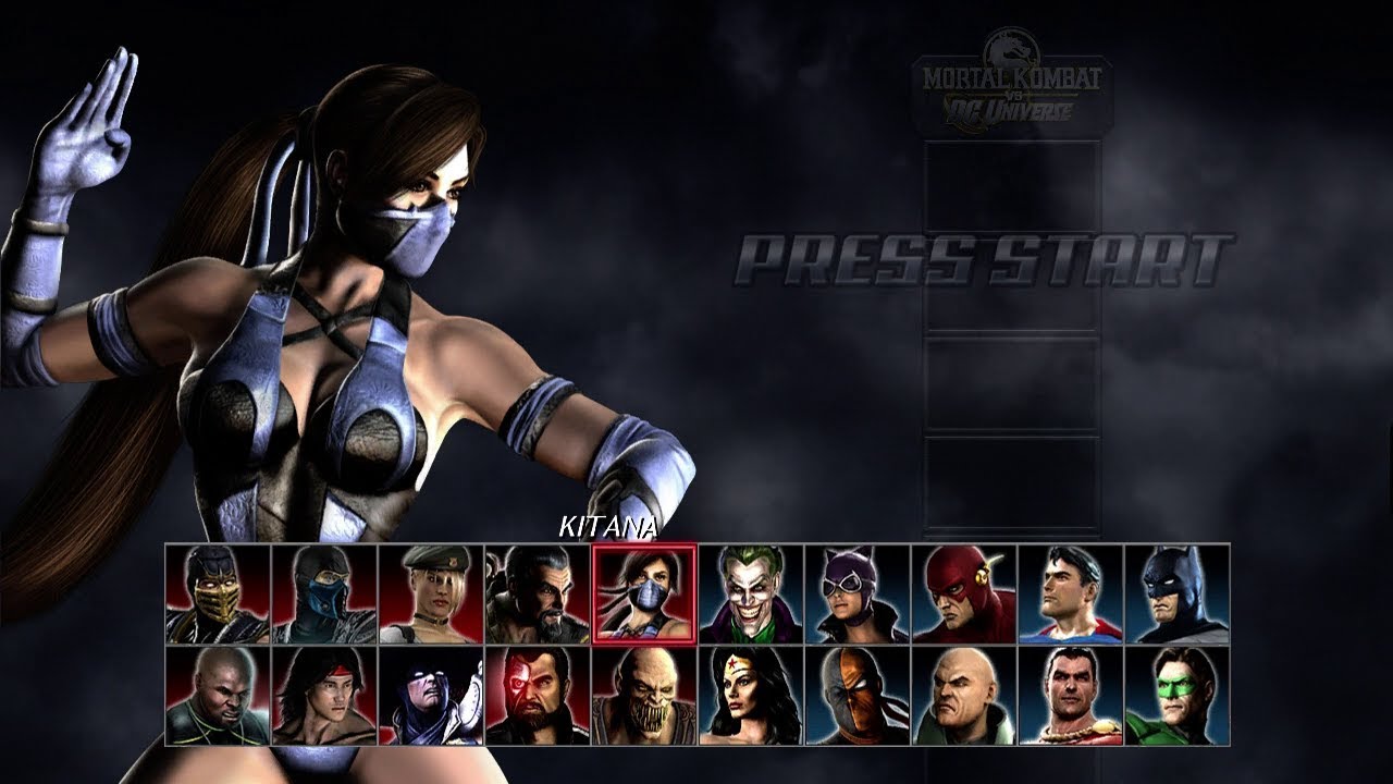 Mortal Kombat vs D.C (360) walkthrough - Kitana - YouTube.