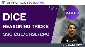 Dice-Reasoning Questions | SSC CGL/CHSL/CPO | SSC Exams 2020/2021/2022