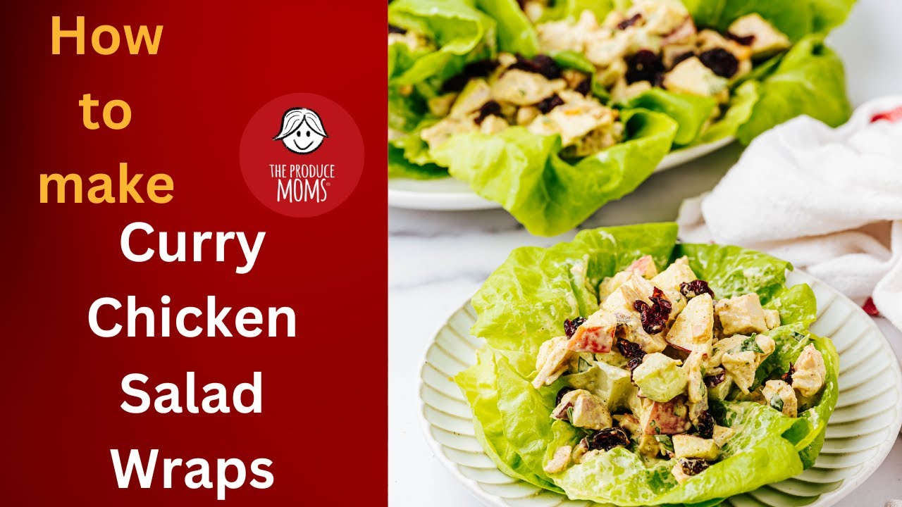 Ultimate Curried Chicken Salad Wraps