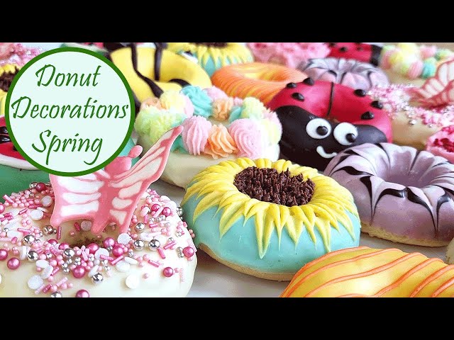 Donuts decoration ideas Baked and soft donuts recipe class=