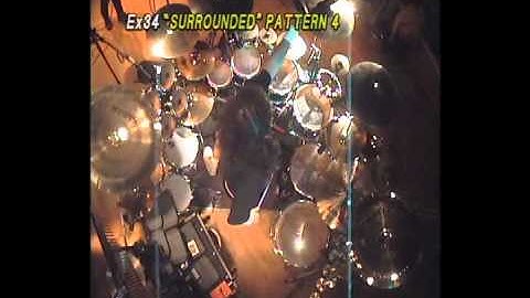 Surrounded Drum Patterns - Mike Portnoy [HQ]