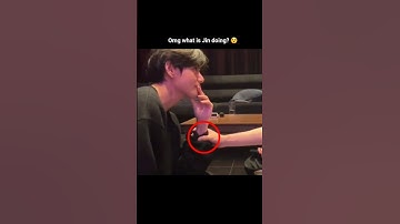 Taejin: Omg what is Jin doing? 😲 #shorts #taejin #bts #jin #taehyung #btsshorts